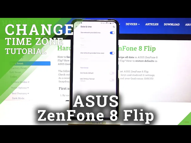 Video thumbnail for How to Change Date & Time in ASUS ZenFone 8 Flip – Time Settings