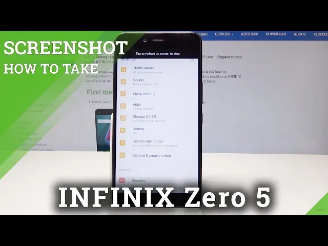 Video thumbnail for How to Take Screenshot on INFINIX Zero 5 - Capture Screen Instructions