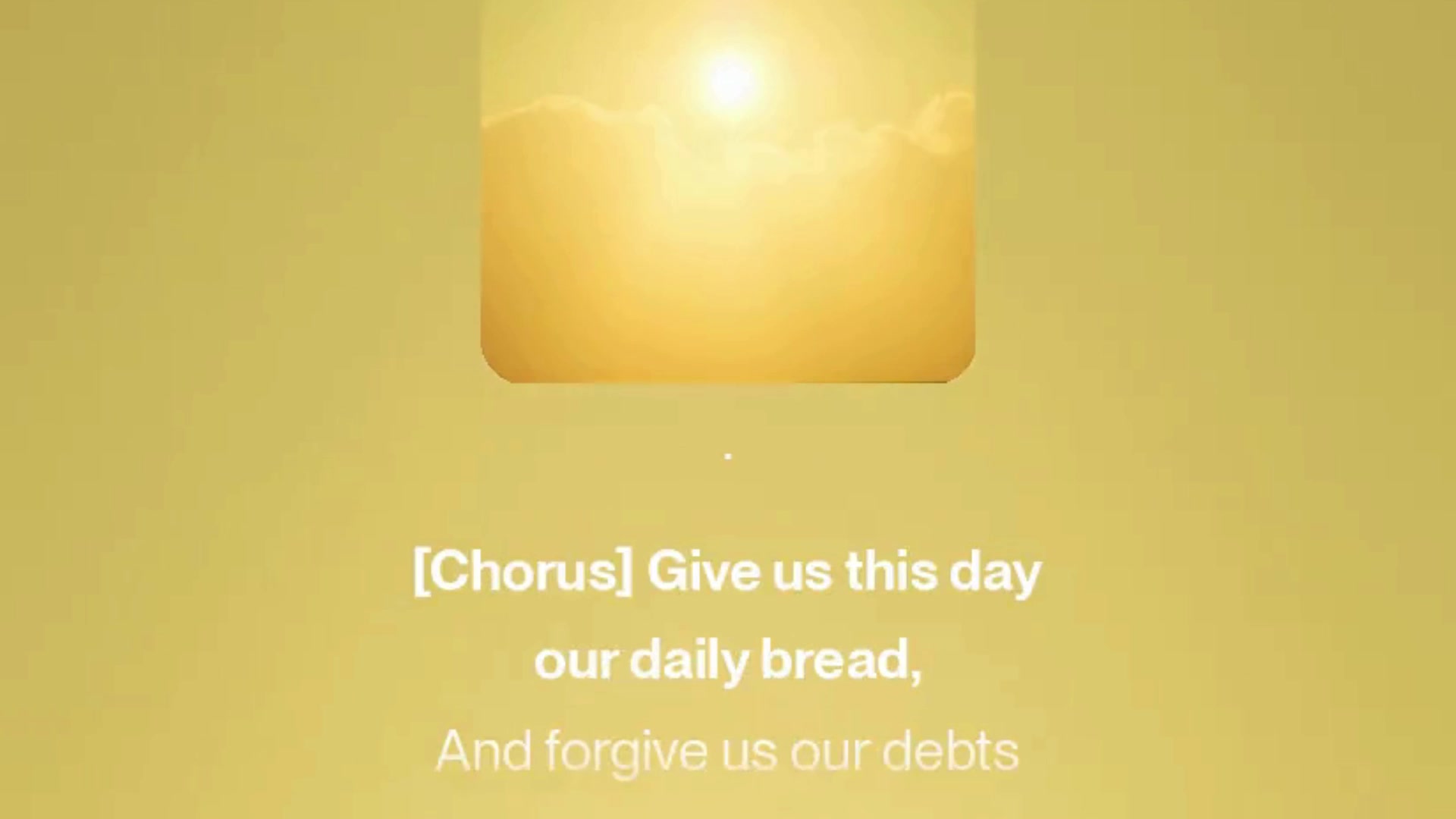 Video thumbnail for Lord's Prayer In Song - Our Father, Who Art in Heaven