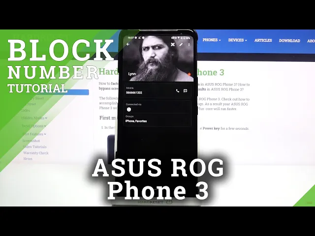 Video thumbnail for How to Block Number in ASUS ROG Phone 3 – Block Incoming Calls & Texts