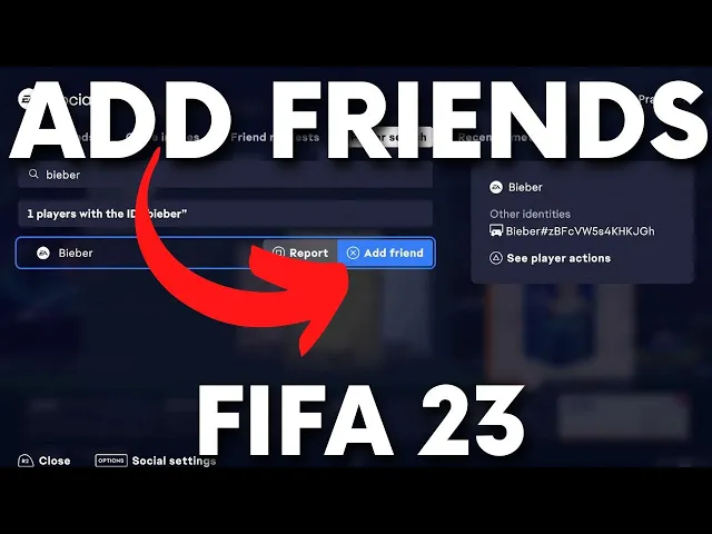 Video thumbnail for How to Add Friends in FIFA 23 PC Version - Invite Players to Friend List