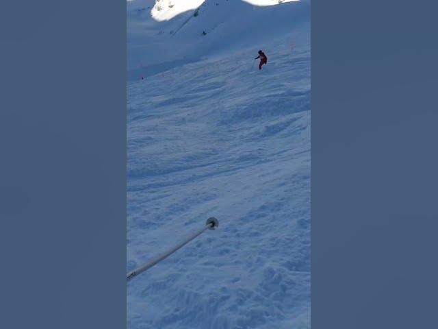 Video thumbnail for Mont Fort Black  Slope - Part II 🔥 #skiing #mogulskiing  #ski #extremesports #legend #verbier