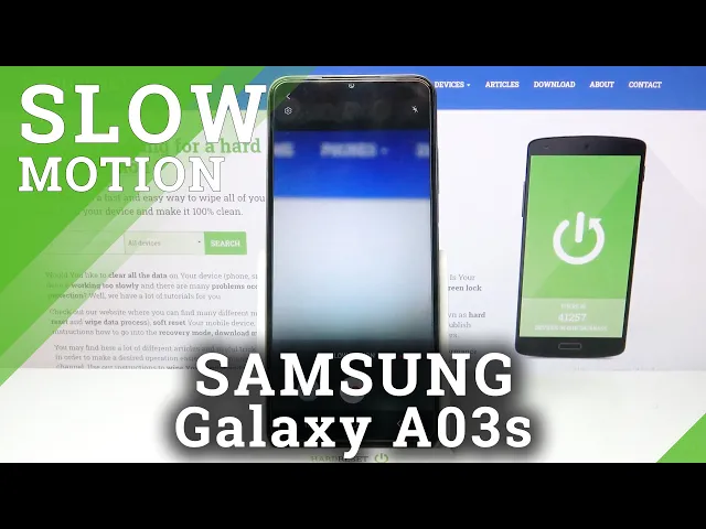 Video thumbnail for How to Record in Slow Motion using SAMSUNG Galaxy A03s Camera – Switch Camera Mode