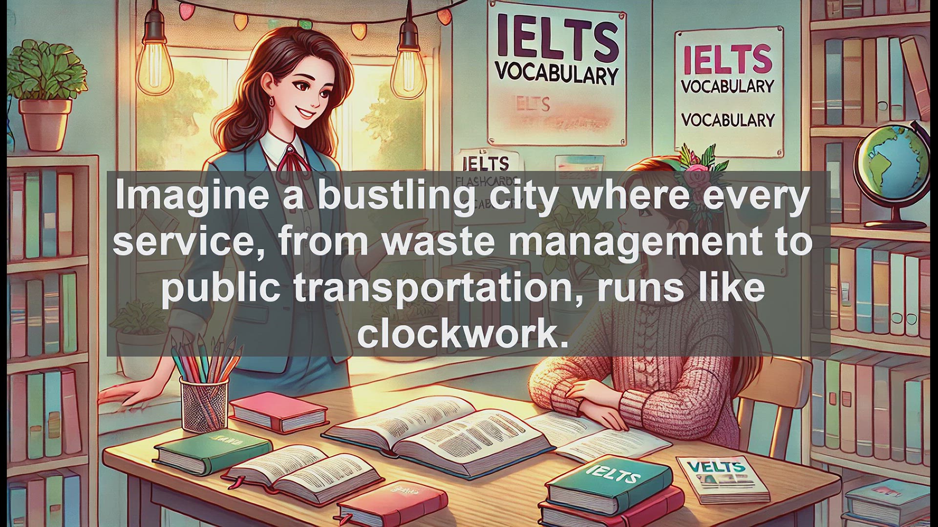 'Video thumbnail for 5000 Must Know IELTS 8.0 Vocabulary - Understanding 'Municipal': Key Term for IELTS Success'