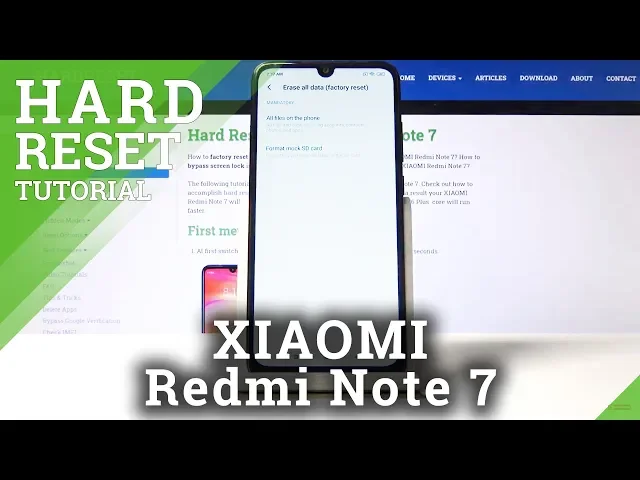Video thumbnail for Hard Reset Xiaomi Redmi Note 7 – Factory Data Reset