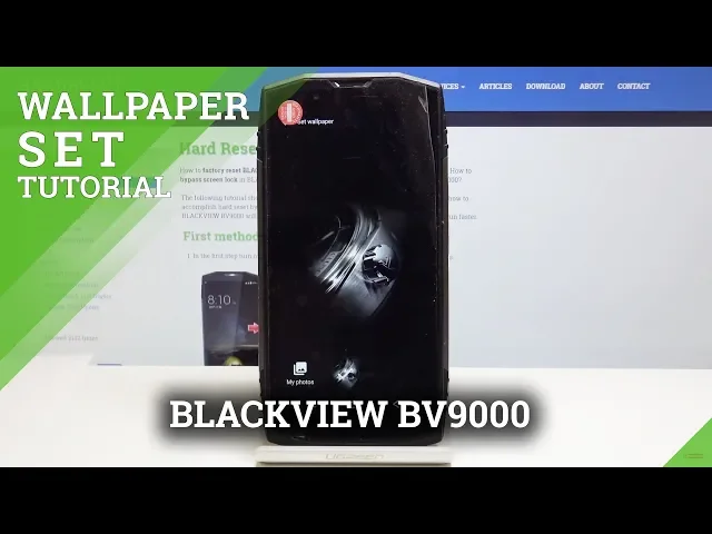 Video thumbnail for How to Change Wallpaper in BLACKVIEW BV9000 - Desktop Update