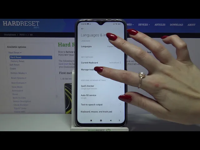Video thumbnail for How to Access Text Correction Options in Poco M3 – Typing Features