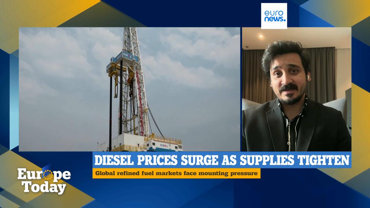 Video thumbnail for More refineries 'spread across the globe' needed to avoid disruptions during wars, says expert