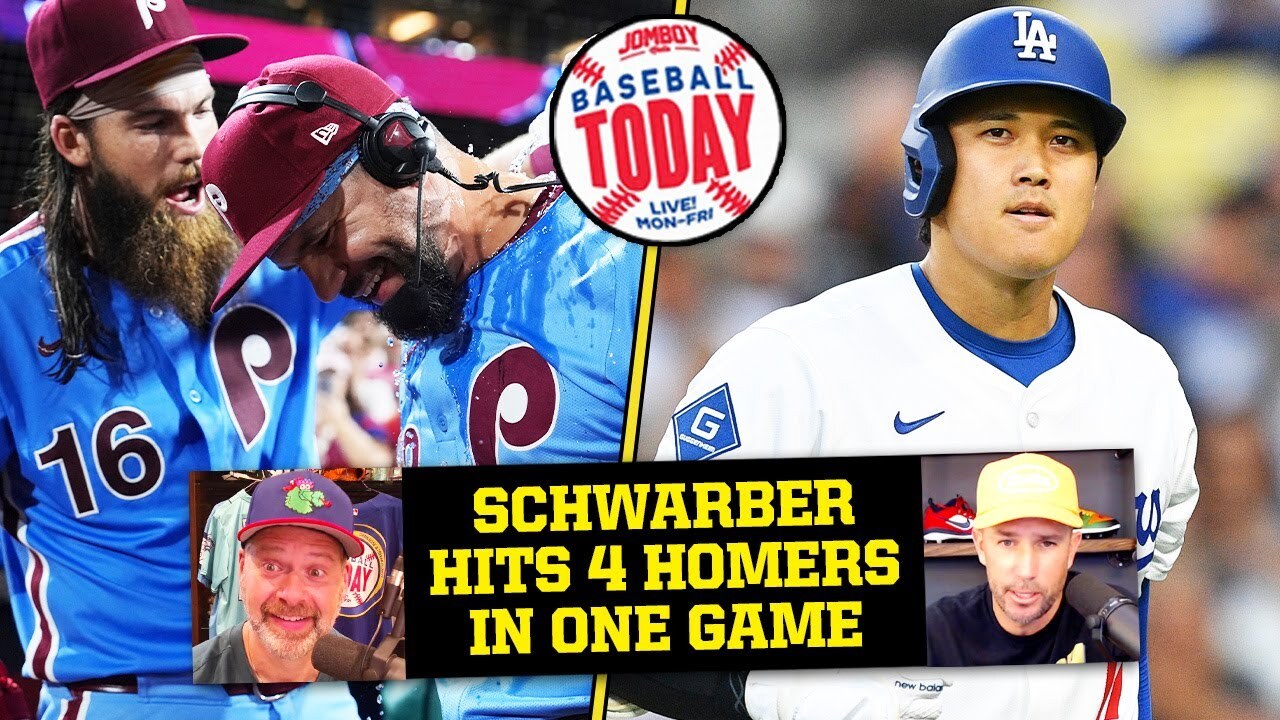 'Video thumbnail for Could Kyle Schwarber win NL MVP over Shohei Ohtani? | Baseball Today'