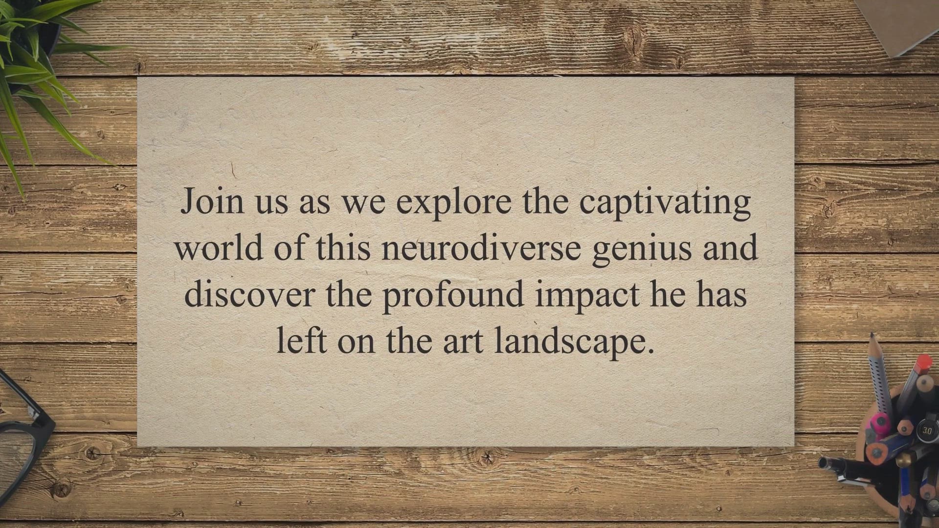 Video thumbnail for Unmasking the Neurodiverse Brilliance: Decoding Andy Warhol's Enigmatic Artistic Vision