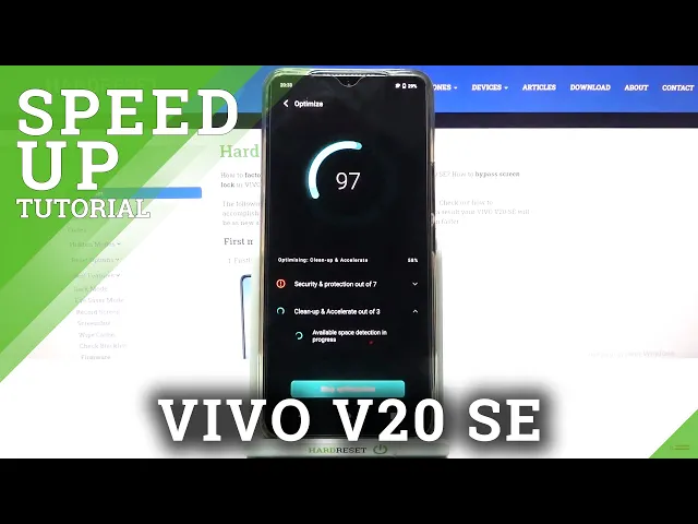 Video thumbnail for How to Speed Up VIVO V20 SE – Clean Storage