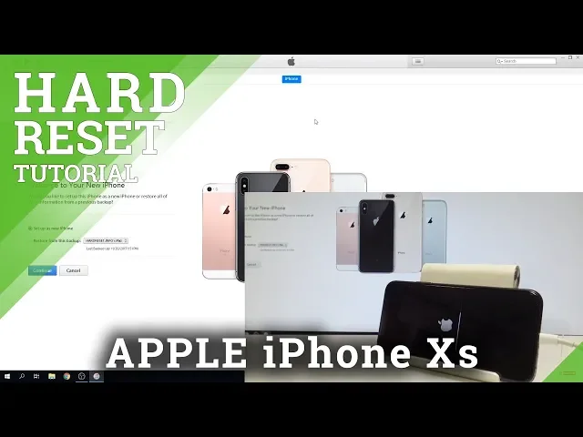 Video thumbnail for Hard Reset iPhone Xs - Bypass Passcode / Restore / Remove Face Lock