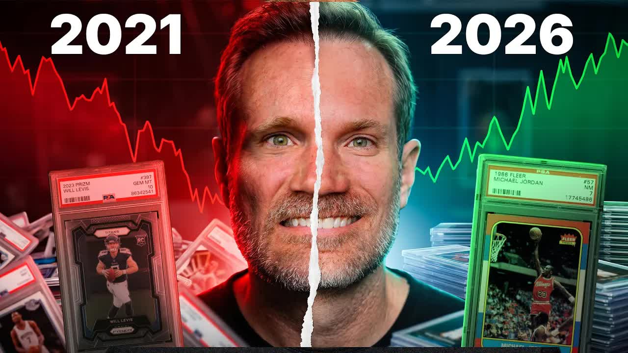 Video thumbnail for The Geoff Wilson Show: Why I'm NOT Worried About a Sports Card Market Crash