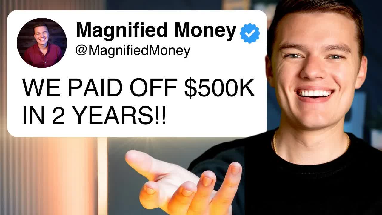 Video thumbnail for 500k Debt Payoff Journey: Financial Advice & Marriage