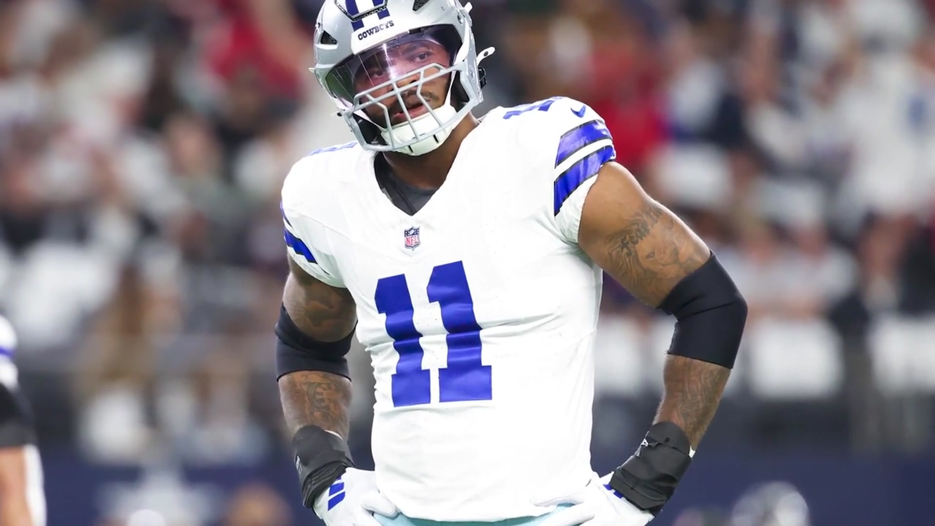 'Video thumbnail for a to z sports dallas: micah parsons spotted leaving dallas: concerns arise about back injury'