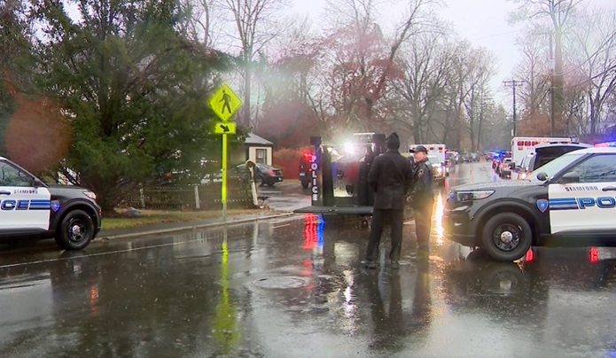 Video thumbnail for State report concludes deadly force used by Stamford police was justified in 2025 eviction standoff