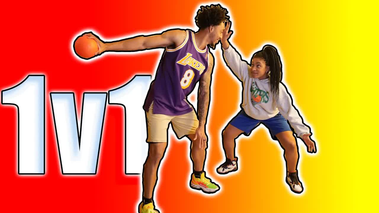 Video thumbnail for MY WIFE DUNKED ON ME!!! 1V1 Husband vs Wife Mini Hoop Edition.