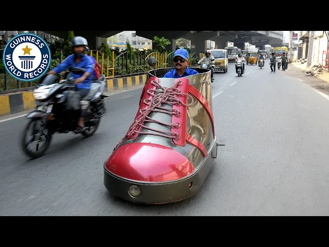 'Video thumbnail for Largest Collection of Wacky Vehicles'