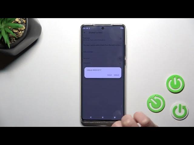 Video thumbnail for Motorola Edge 30 - How To Unblock Numbers