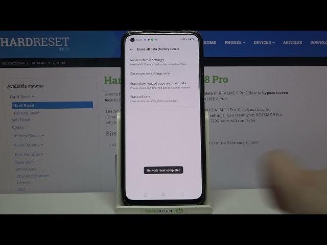 Video thumbnail for How to Reset Network Preferences in REALME 8 Pro – Restore Network Defaults