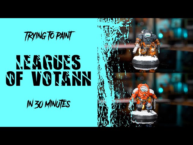 Video thumbnail for Trying to Paint Leagues of Votann in 30 minutes