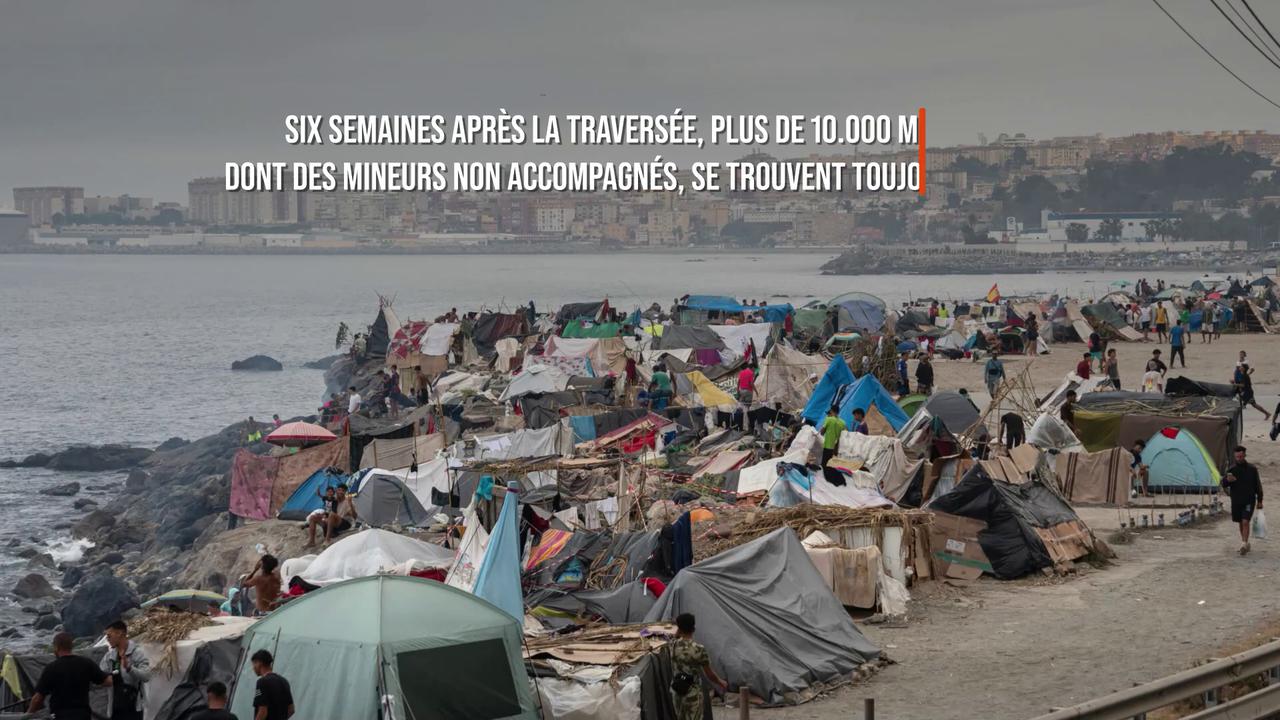 Video thumbnail for Les renseignements espagnols avaient averti le gouvernement d'une arrivée massive de migrants à Ceuta.