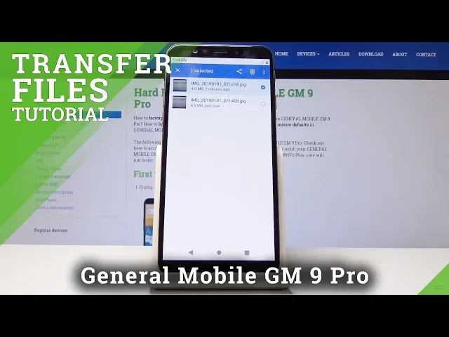 Video thumbnail for How Transfer Photos in GENERAL MOBILE GM 9 Pro - Move Media in Android