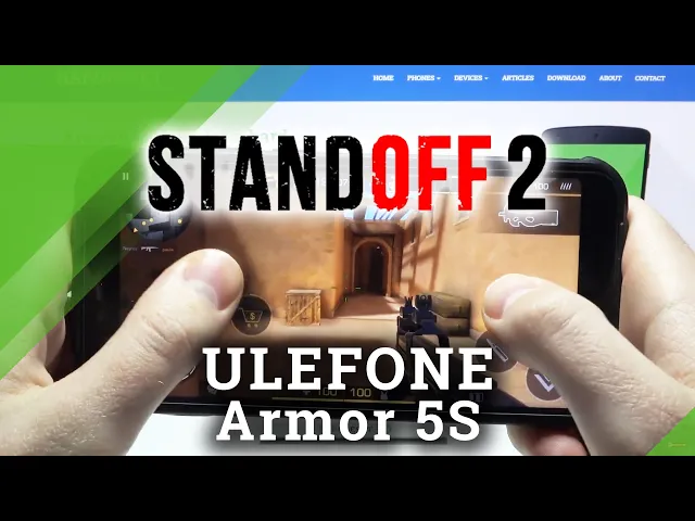 Video thumbnail for Standoff 2 in Ulefone Armor 5S | FPS Shooting Game