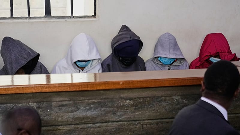 Video thumbnail for Nine girls arraigned in court over 'suspected arson attack' at Kenyan girls' school