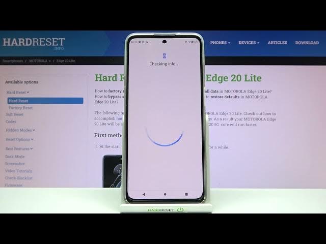 Video thumbnail for How to Manage Google Account in MOTOROLA Edge 20 Lite – Add / Remove Google Account