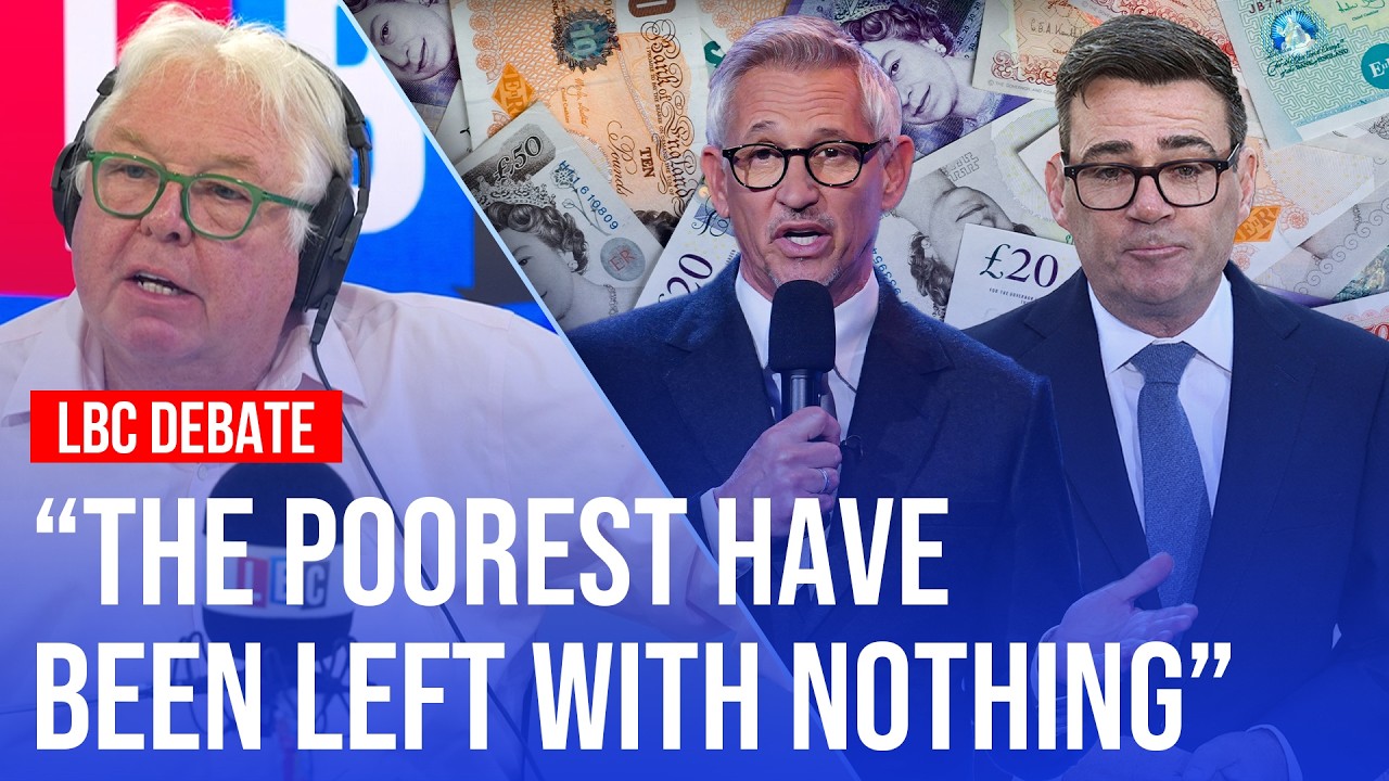Video thumbnail for Gary Lineker leads charge for wealth tax | LBC callers react