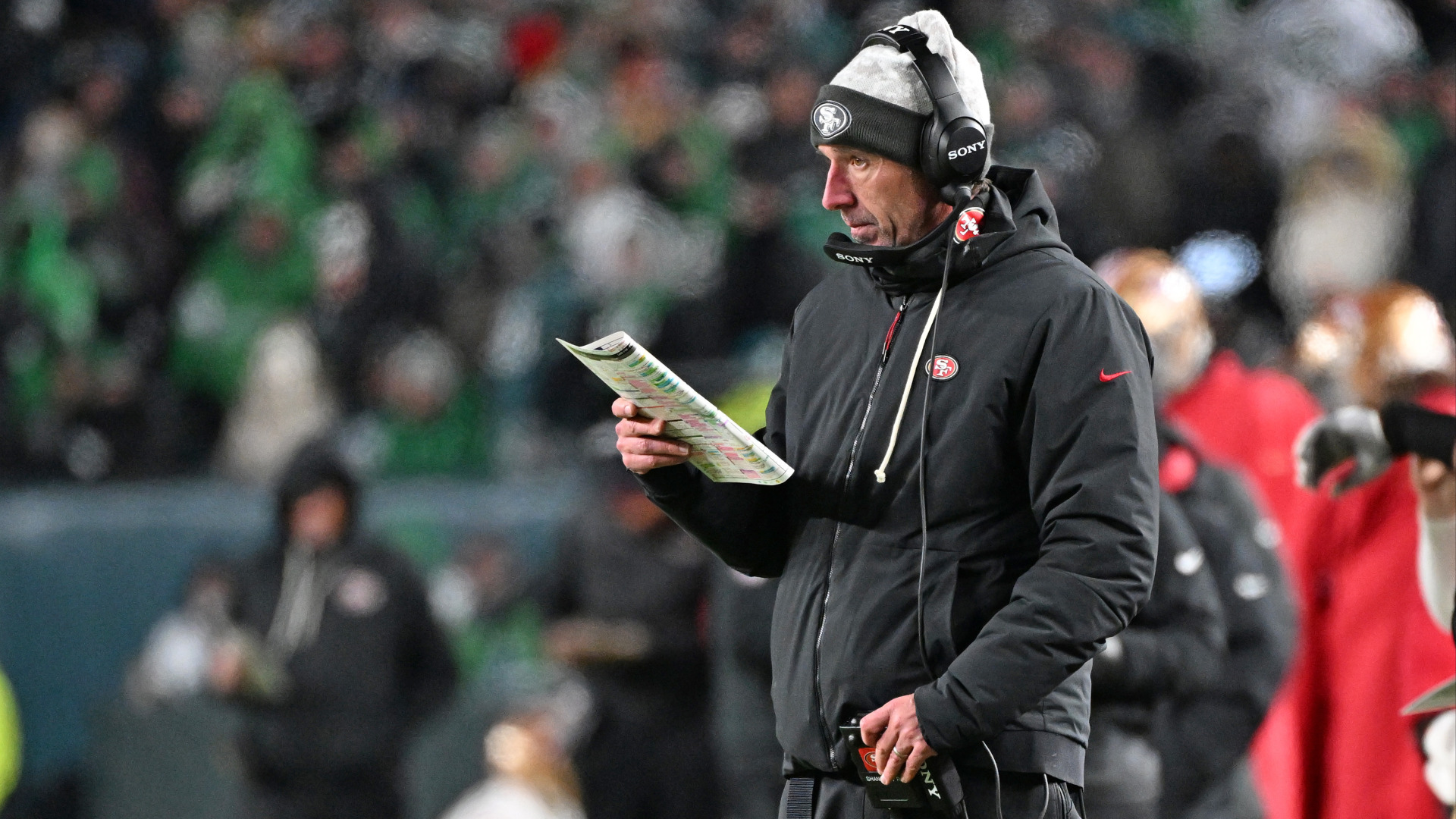 Video thumbnail for 49ers Coach Kyle Shanahan in Car Crash, May Miss Camp