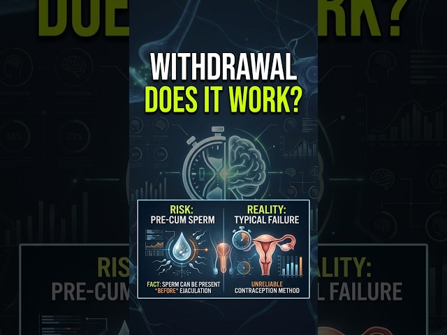 Video thumbnail for Withdrawal Is It Reliable Contraception? #sexuality #psychology #sexualityeducation #shorts