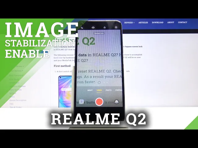 Video thumbnail for How to Activate Image Stabilization on REALME Q2 – Optical Image Stabilization