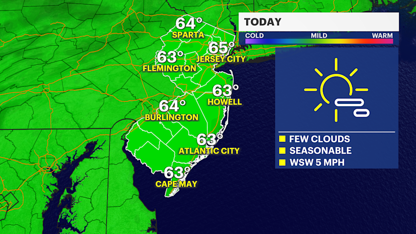 Video thumbnail for Fantastic fall weather for weekend activities across New Jersey