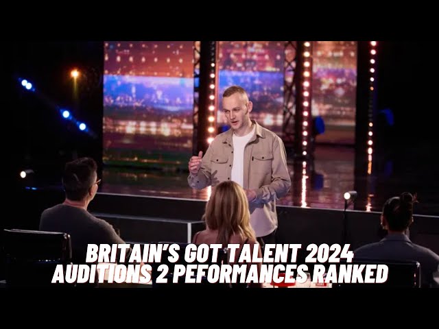 Video thumbnail for Britain's Got Talent 2024 Auditions 2 Peformances Ranked