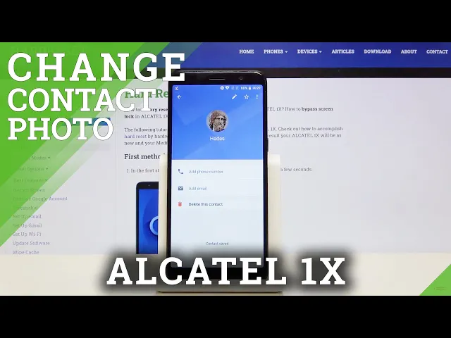 Video thumbnail for How to Add Photo to Contact in ALCATEL 1X - Personalize Contacts