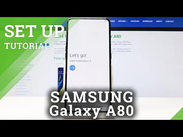 Video thumbnail for How to Activate & Configure SAMSUNG Galaxy A80 - Set Up Process