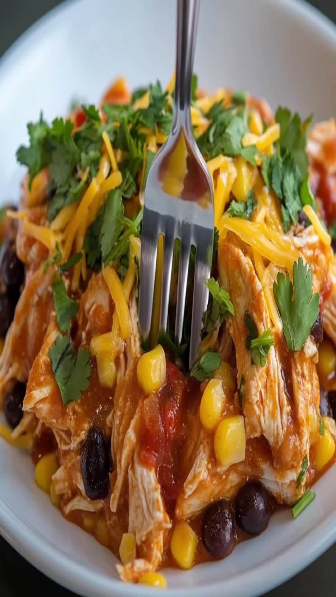 Video thumbnail for Crockpot Enchilada Chicken