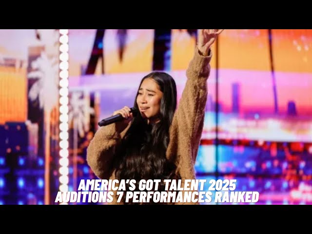 Video thumbnail for America's Got Talent 2025 Auditions 7 Performances Ranked