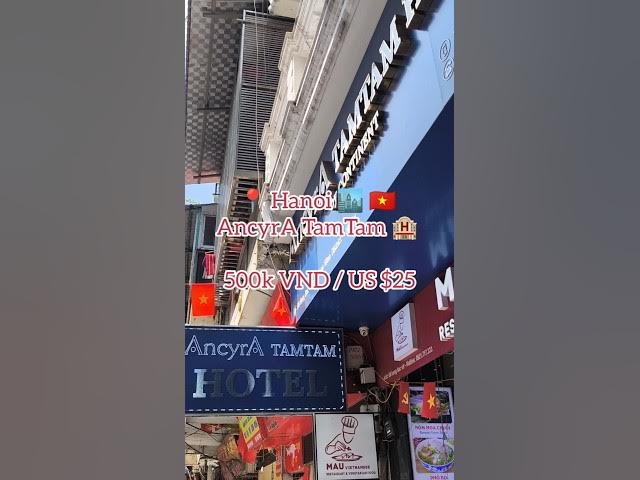 Video thumbnail for Tam Tam Hotel in Hanoi Old Quarter – Spacious Room Tour✨