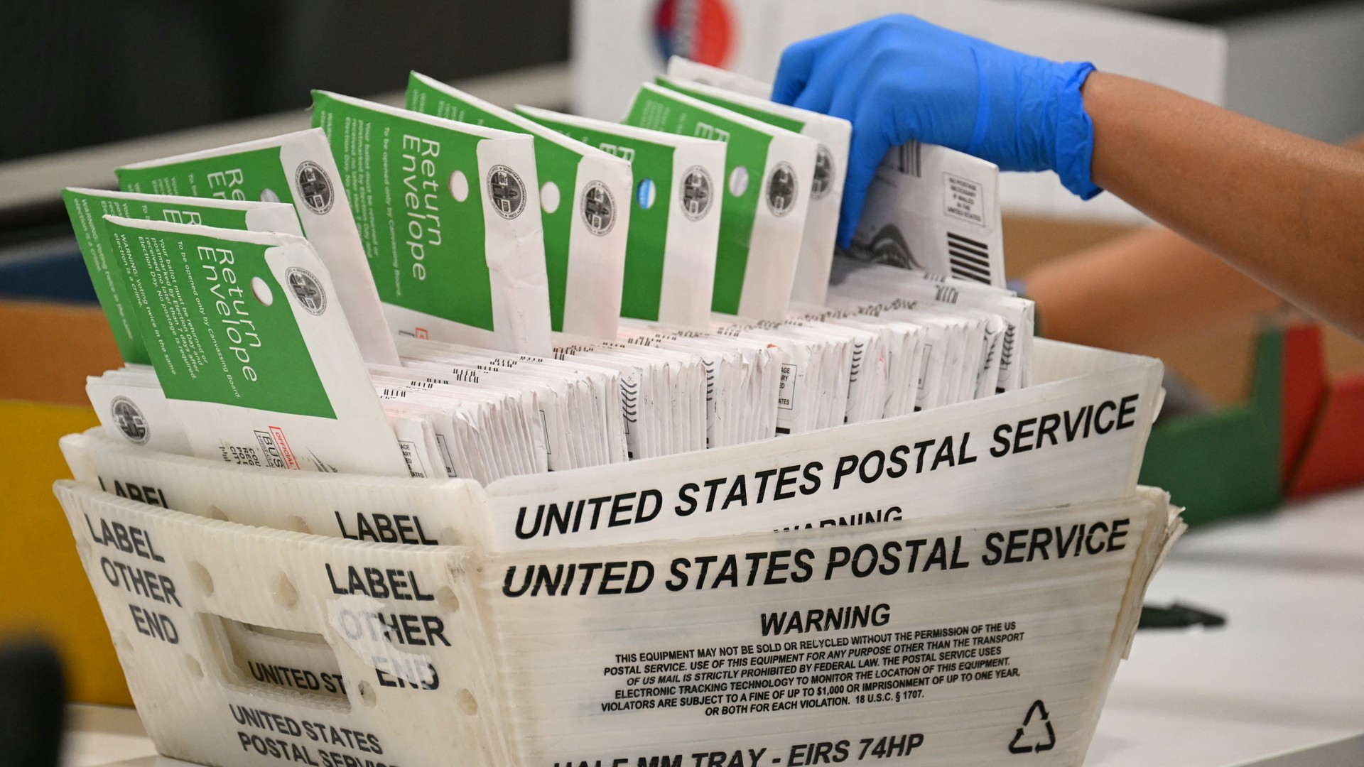 Video thumbnail for Trump asks Supreme Court to revive blocked mail-in voting order