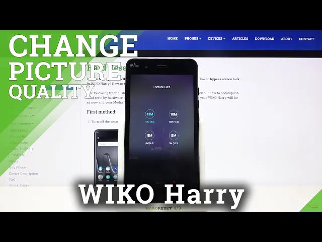 Video thumbnail for How to Set Up Different Photo Quality in Wiko Harry - Change Pictures Quality
