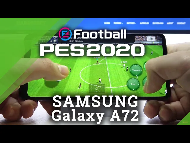 Video thumbnail for Pro Evolution Soccer on SAMSUNG Galaxy A72 – PES Gameplay