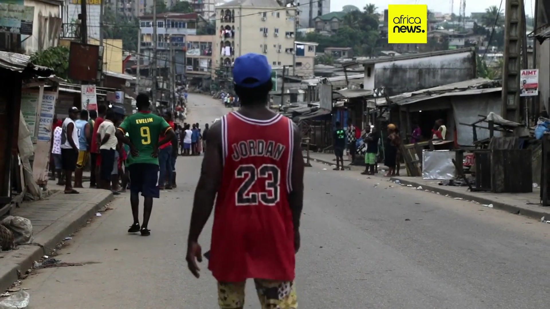 'Video thumbnail for Anger erupts into protests in Cameroon after Paul Biya re-election'