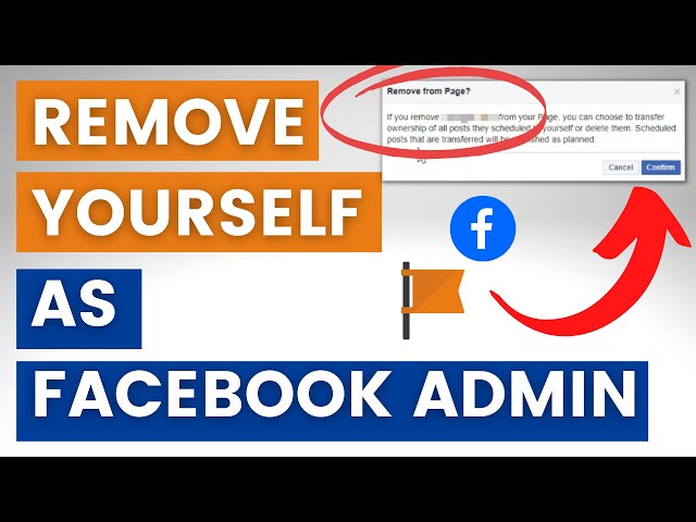 Video thumbnail for How To Remove Myself As Admin From  Facebook Page? [in 2025]