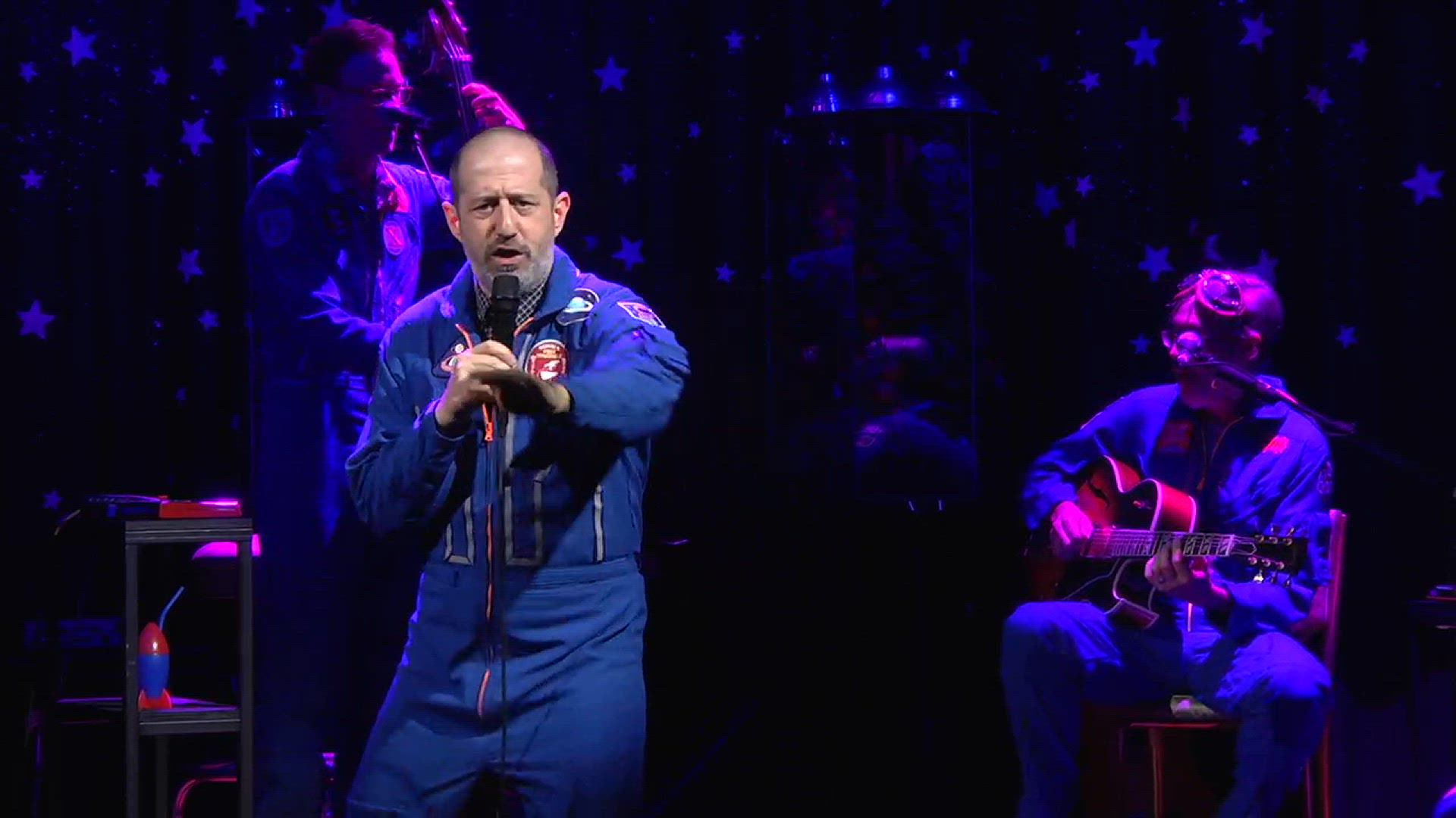 Video thumbnail for Watch Highlights from Ethan Lipton's THE OUTER SPACE at the Public Theater