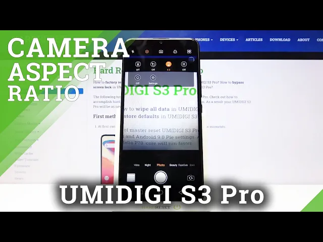 Video thumbnail for How to Change Aspect Ratio in UMIDIGI S3 Pro – Find Photo Ratio Options