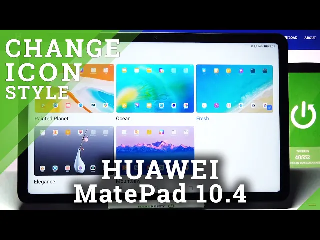 Video thumbnail for How to Change Icon Style in HUAWEI MatePad 10.4 – Find Icon Shape Options