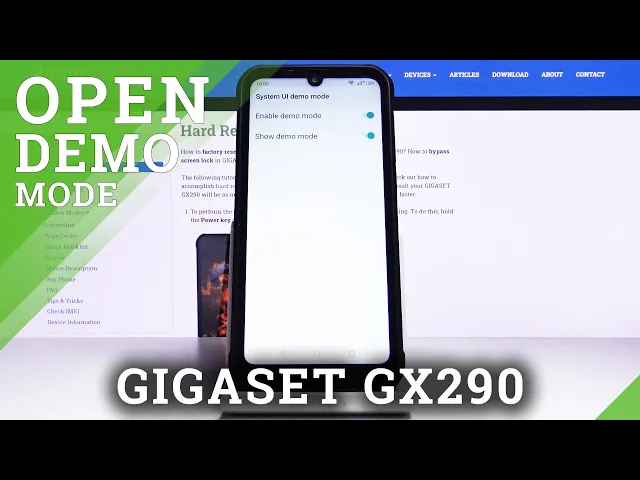Video thumbnail for How to Open Demonstration Mode in Gigaset GX290 – Floor Mode